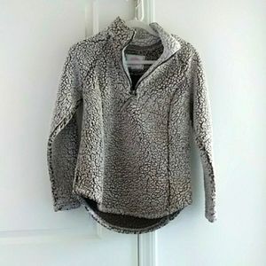 Cozy Sherpa light brown Sherpa Pullover